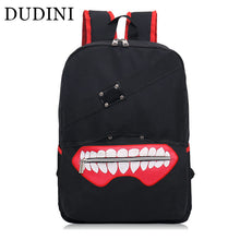 DUDINI Fashion Anime Tokyo Ghoul Oxford Backpacks High Quality Unisex Cartoon Bags Hot Sale Zipper Backpacks Double Shoulder Bag