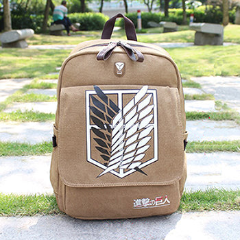 DUDINI Attack On Titan Backpacks School Shoulders Bag Anime Printing Backpack Men Women Knapsack Travel Bag Shingeki No Kyojin
